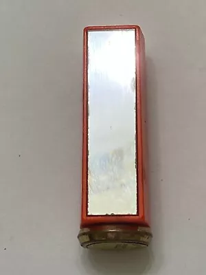 Vintage Coty Lipstick Cinnamon Dazzle Shade In An Orange Case W/mirror • $30