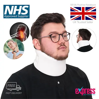 Neck Support Collar / Foam Neck Brace / Cervical Collar Neck Injuries & Whiplash • £11.95