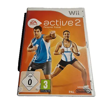 Active 2 Personal Trainer (Nintendo WII Game 2010) PAL Pegi 3 - Has Its Manual • £8.21