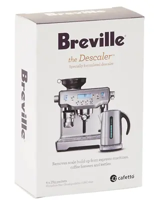 Breville The Coffee Machine Descaler 4Pk Clear BES0070NAN1 • $35.99