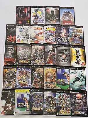 Lot 26 Sony Playstation 2 PS2 Games Tested - You Pick & Choose Video Game Lot JP • $14