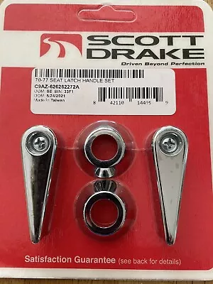 1970-77 Mustang Seat Latch Handle Set Scott Drake Repro C9AZ-626262272A • $9.99