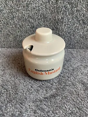 Vintage Staffordshire Potteries Colman's English Mustard Pot  (O2) • £6