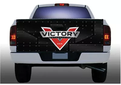 Victory Motorcycles Tailgate Wrap Vinyl Graphic Decal Sticker LAMINATED • $64.49