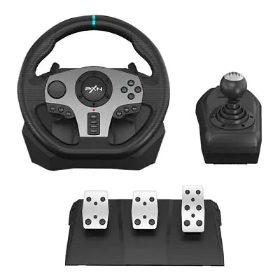 🔥PXN V9 Steering Wheel & Pedals & Shifter For PC/PS3/PS4/SWITCH/XBOX ONE🔥 • $144.99