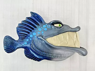 Vintage Mike Quinn Buzz Fish With Attitude Wall Art Sculpture Silver & Blue • $40