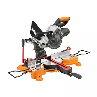 WX845L WORX Nitro 20V Power Share 7.25  Cordless Sliding Compound Miter Saw-OB • $166.24