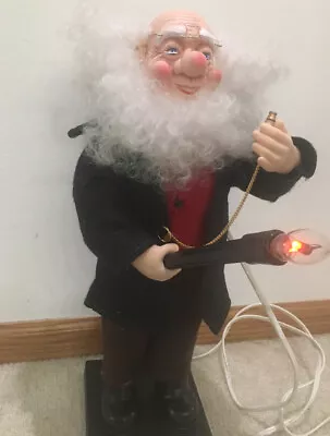 Animated Christmas The Lamp Lighter Vintage Telco Motion-ettes Missing Hat Used • $69.99