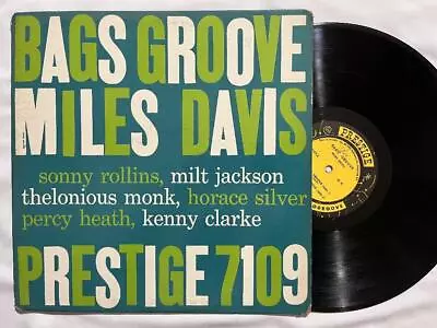 MILES DAVIS Bags Groove MILT JACKSON PRESTIGE JAZZ LP • $9.99