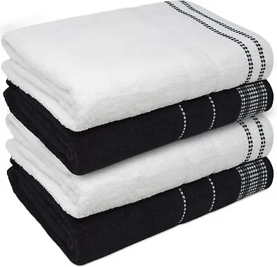 4X Large Jumbo Bath Sheets 100% Premium Egyptian Cotton Soft Towel 500 GSM Hotel • £22.49