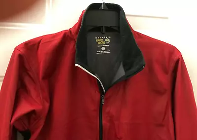 Mountain Hard Wear Black Red Half Zip Pull Over Jacket Shirt Mens Size S/P • $29.99