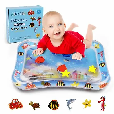 $9.99 • Buy Inflatable Water Play Mat For 3-24M Newborn Baby Infants Toddlers Gifts Toys