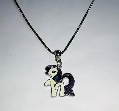 Ex-Display MY LITTLE PONY STYLE Charm Pendant NECKLACE + Chain Rarity • £2.50