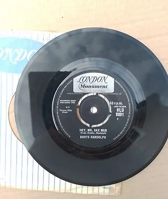 £1.50 • Buy Boots Randolph  Hey,Mr. Sax Man   7 45 Vinyl Single Record Issued 1964  EX