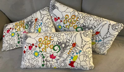 £12 • Buy Ikea Bettan Blom Cushions 28cmx50cm
