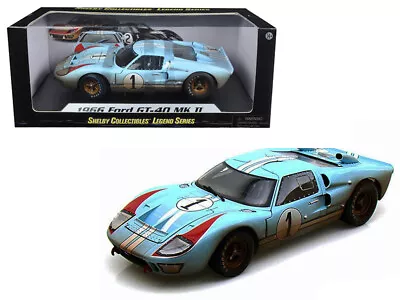 Shelby Collectibles 1:18 1966 Ford Gt Gt40 Mkii After Race Version Ken Miles New • $82.73