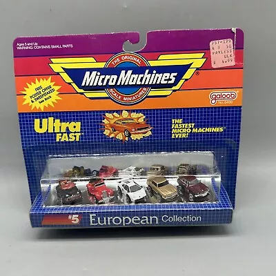 Micro Machines Ultra Fast European Collection #5 New In Package • $24.99