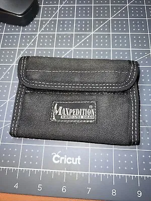 Maxpedition 0229B Black Water Resistant Tactical Spartan Wallet • $25