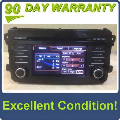 2013 - 2015 Mazda CX-9 CX9 OEM Bose Premium Audio Touch Screen Navigation Radio • $117