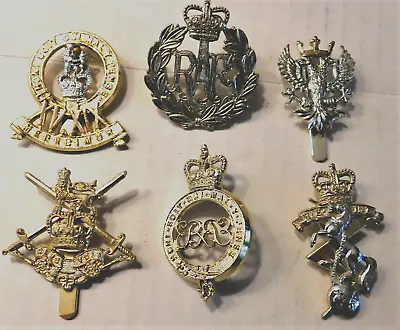 6 Original Vintage British Cap / Beret  Badges - J.r. Gaunt - Royal Air Force + • $14.99