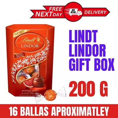 Lindt Lindor Chocolate Gift Box 200g | For Valentine | For Her | For Him • £7.99