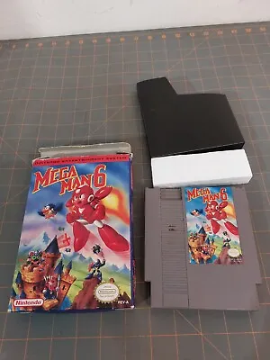 Mega Man 6 Nes Cart + Box Missing Manual • $139.99