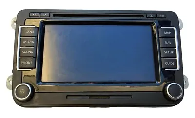 2010-2015 Volkswagen GPS Navigation Radi Touchscreen Bluetooth 3C0035684C OEM • $249.99