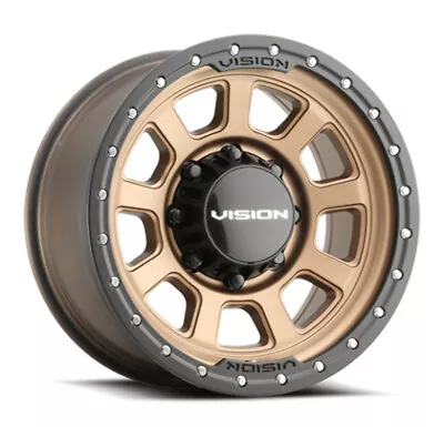 17  Vision Off-Road 350 Ojos Bronze Wheel 17x9 6x135 For Ford Lincoln Rim 12mm • $221