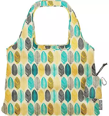 Vita Reusable Tote Bag With Carabiner Clip | Compact Reusable Shopping Bags |... • $26.35