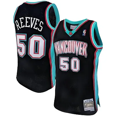 $120.01 • Buy Men's Vancouver Grizzlies Bryant Reeves Mitchell & Ness 2000-01 HWC Black Jersey