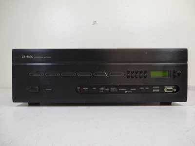 $49.95 • Buy 3c4.zs) Niles Zr-4630 Multizone Receiver 4-source 6 Room Amplifier Amp Powers On