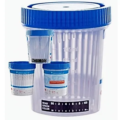 10Panel Drug Test Cups (PK/10 Cups) Same Day Shipping Mon-Fri Ovus Medical. • $42.74