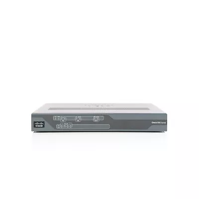£42 • Buy 🌟 CISCO C887VA-W-E-K9 Router 4xLAN VDSL2/ADSL2 802.11n WIFI Advipservices +PSU