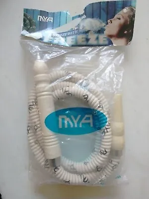 MYA ICE HOSE Freezable Silicone Freeze Cold Smooth Smoke Hookah WHITE Wood  • $19.99