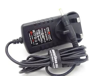 12V Mains Power Supply For Logitech 3710 Pure-Fi Anywhere2 Ipod Docking Station • £13.99