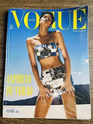 VOGUE BRAZIL January 2023 Brasil Model Isabeli Fontana On Cover. Imported Sealed • $19.99
