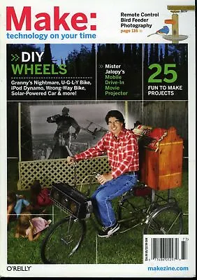 Make : Technology On Your Time Volume 11 DIY Wheels 25 Fun To Make Projects • $9.99