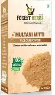 Forest Herbs Multani Mitti Powder For Face Pack And Hair Pack 100g • $8.35