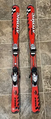 Atomic Race:6 Junior Skis ​+ Bindings Youth Jr.  Skis Size 130 • $69