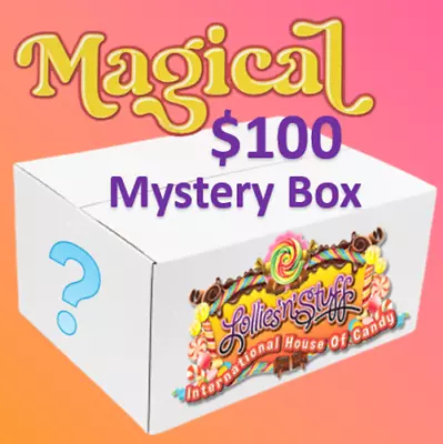 $100 Magical Gift Pack Of Assorted Lollies & Chocolate Share Box Mystery Hamper • $64.58