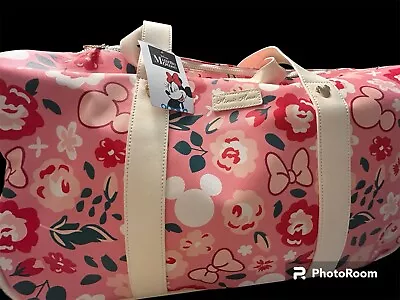 Very Rare New W/tags MINNIE MOUSE Bioworld Rolling Duffle Bag • $114