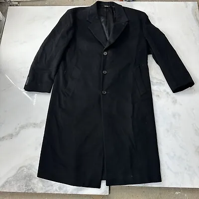 Loro Piana Coat Adult 42R Black 100% Cashmere Dress Jacket Overcoat Business Men • $249.95