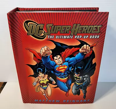 DC Super Heroes: The Ultimate Pop-Up Book Book - Matthew Reinhart First Edition • $25.04