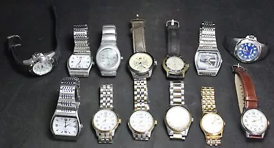 (13) Timex Quartz Man's Watch Lot - Expedition - Perpetual Calendar - Alarm • $129.99