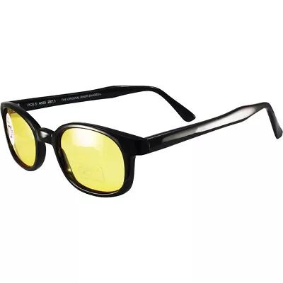 X-KD's Unisex-Adult Biker Sunglasses Yellow One Size • $13.78