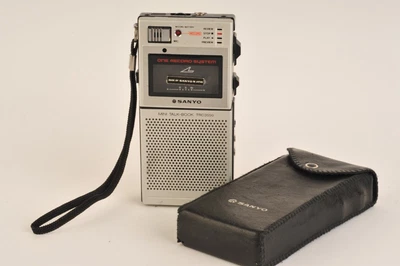 £10 • Buy Sanyo Mini Talk-Book TRC 3550 Vintage Voice Recorder / Dictation Tape Machine