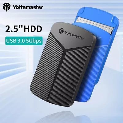 3 Type Tool Free USB 3.0 External 2.5  Inch SATA Hard Drive HDD SSD Enclosure • $9.99