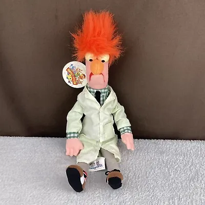 NEW W/ TAGS! Vtg 1991 Disneyland Jim Henson's Muppet Vision 3D Beaker 13  Plush • $59.99