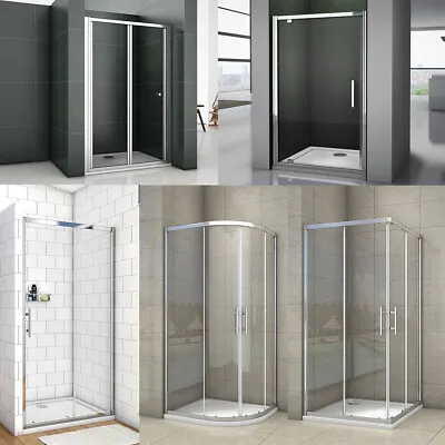Bifold/Pivot/Sliding/Corner Entry/Quadrant Walk In Shower Enclosure Door Screen • £111.24