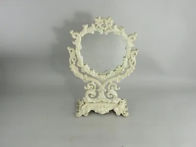 Vintage Cast Iron Dresser Mirror J.M. Iron Art JM5 • $49.95